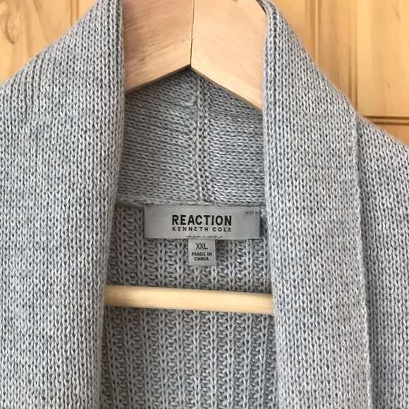 Kenneth Cole Reaction duster cardigan XL or XXL - Picture 4 of 4